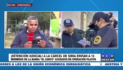 Al presidio de "Siria" envían a 15 miembros de banda criminal "El Zarco"