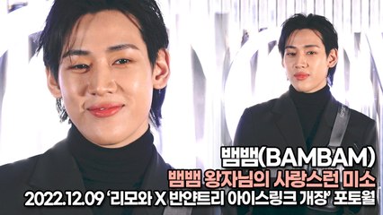 [TOP영상] 뱀뱀(BAMBAM), 뱀뱀 왕자님의 사랑스런 미소(221209 ‘리모와’ 포토월)