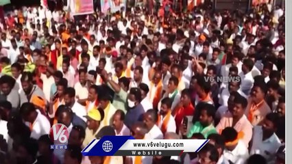 Bandi Sanjay Open Challenge To CM KCR On Development In Telangana | V6 News