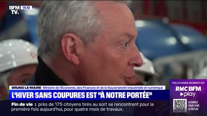Bruno Le Maire assure que l'hiver sans coupures d'électricité est possible ⚡