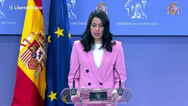 Inés Arrimadas llama a una moción de censura contra Sánchez