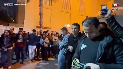 بدء التوافد على عزاء الكاتب الكبير مفيد فوزي