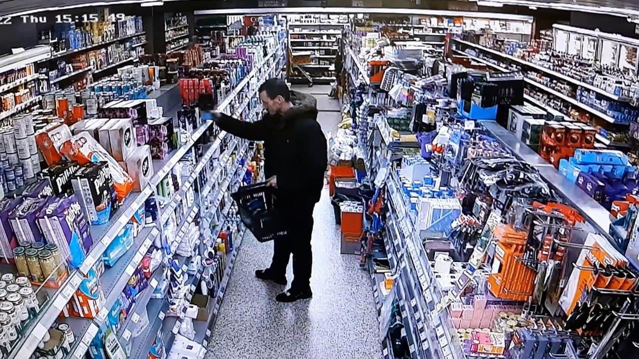 CCTV footage from Grantham Costcutter video Dailymotion