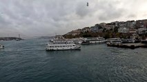 Karakoy - Eminonu - Uskudar Ferry Trip - 4K Free Footage - Part 03 - (C/N: GX034305)