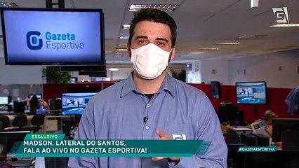 Madson elogia Cuca e comenta boa fase do Santos