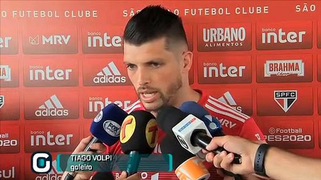 Tiago Volpi Fernando Diniz é o melhor treinador com que trabalhei até hoje