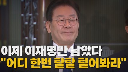[나이트포커스] 이제 이재명만 남았다 "어디 한번 탈탈 털어봐라" / YTN