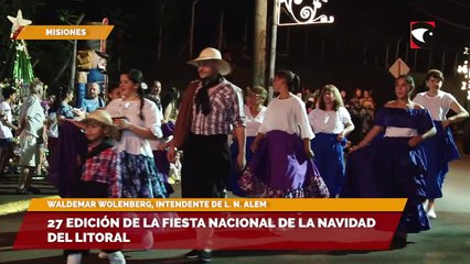 27 edición de la Fiesta Nacional de la Navidad del litoral