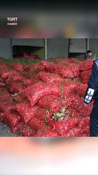 Stokçulara Operasyon! 22 Ton Çürümüş Soğan Ele Geçirildi #shorts #soğan #stokçu #çürük