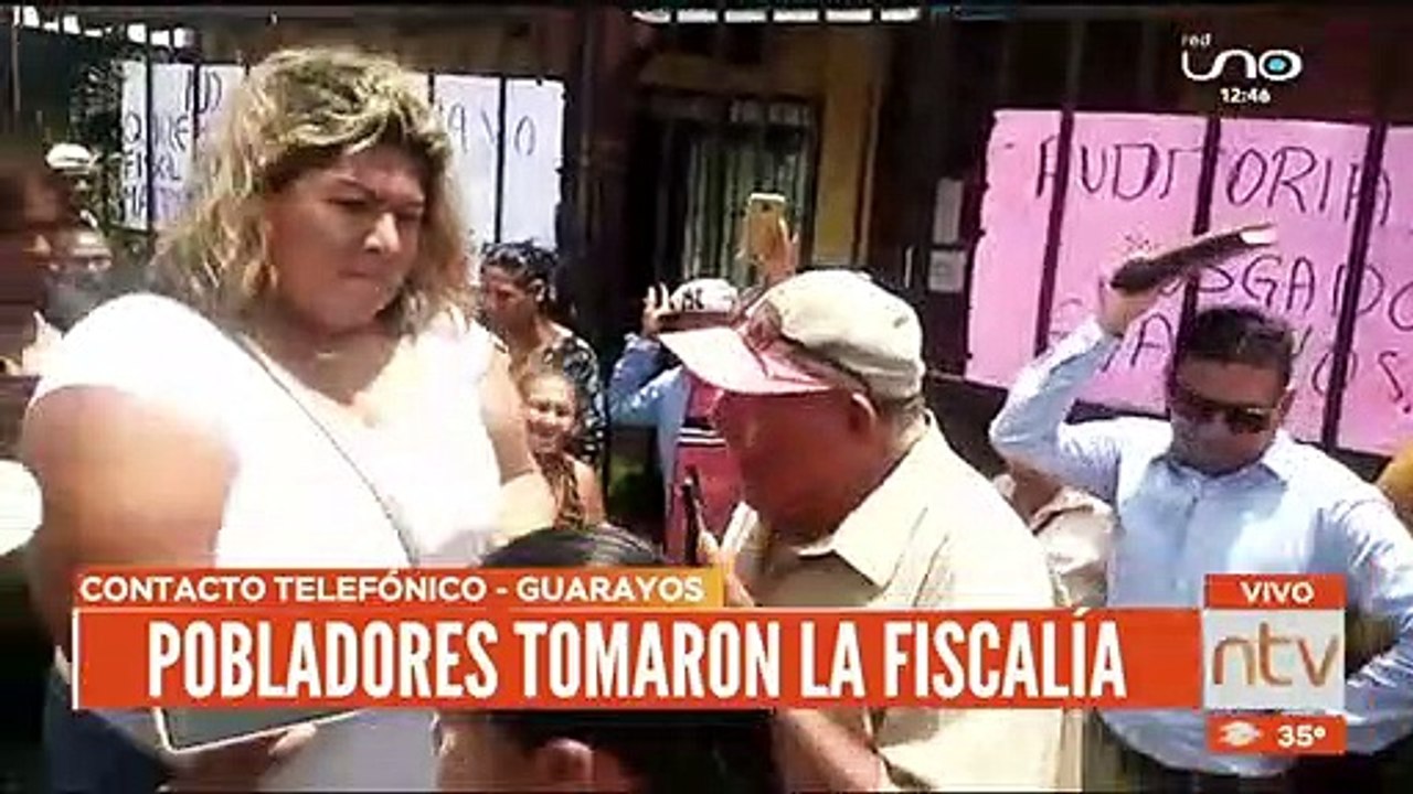 Pobladores de Guarayos tomaron la Fiscalía ante los avasallamientos que hay en el lugar