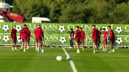 Galatasaray'ın, Antalya kampı devam ediyor