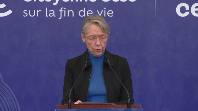 Élisabeth Borne aux tirés au sort de la Convention citoyenne sur la fin de vie: Soyez libres!
