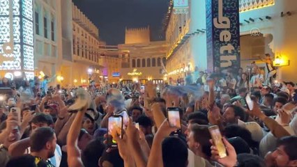 Katar 2022'de coşkunun adresi Arjantin taraftarları