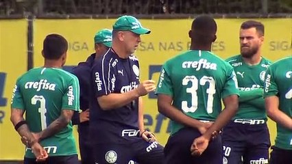 Imagens do treino do Palmeiras desta quinta-feira