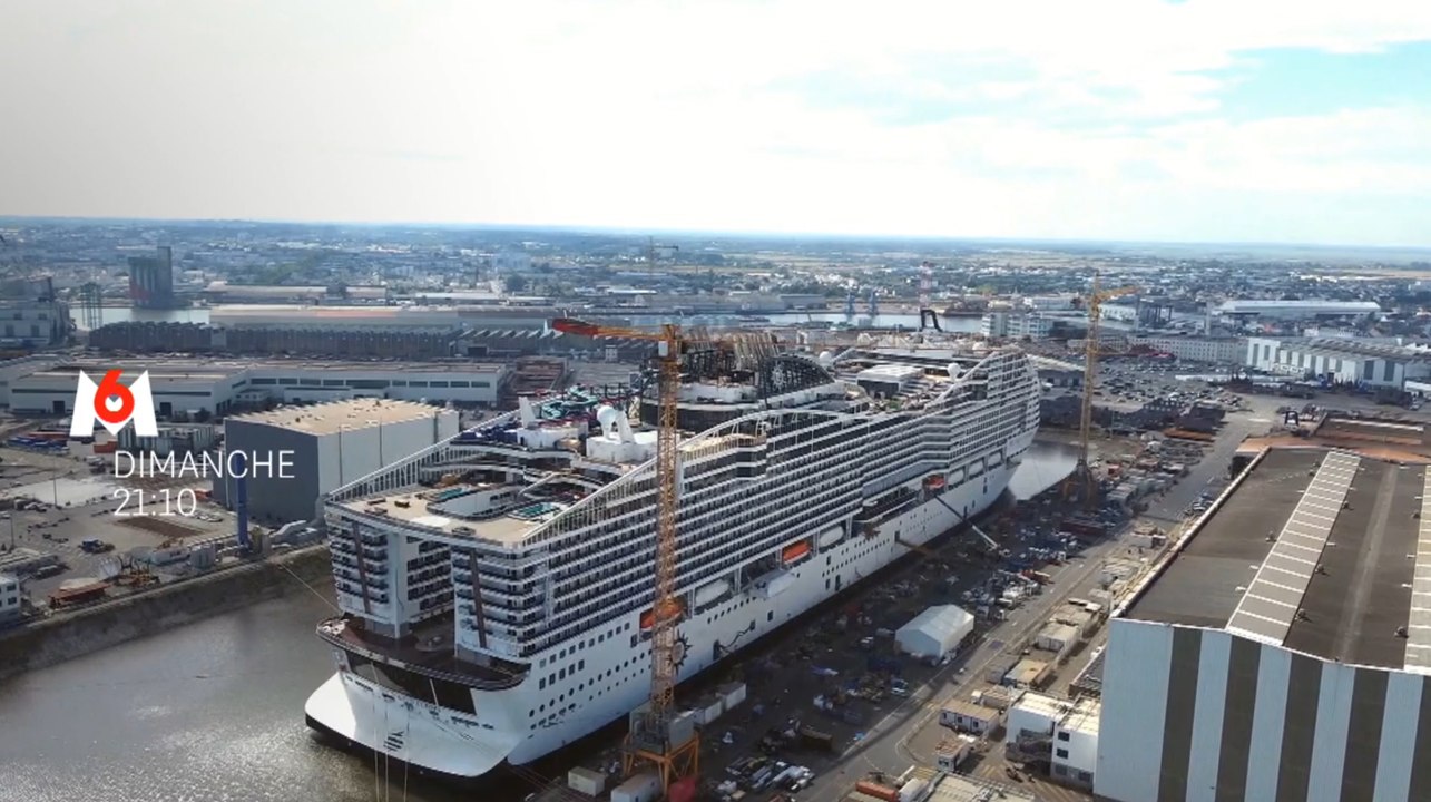 Zone interdite : Paquebot du futur, l'incroyable défi des chantiers de Saint-Nazaire (bande-annonce)