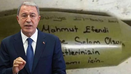 Bakan Akar'dan "Cemaate selam" yazılı mühimmat iddialarına yanıt: Envanterimizde bu yok