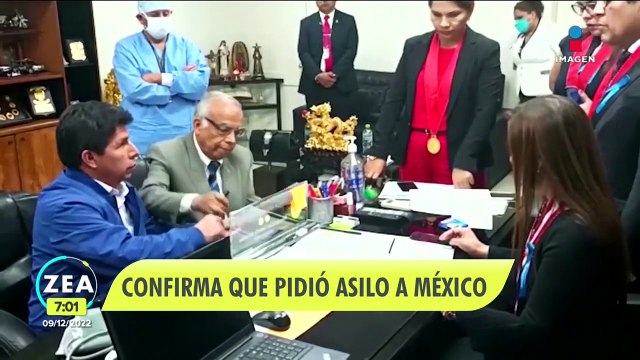 López Obrador confirma que Pedro Castillo pidió asilo a México