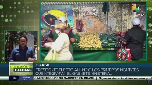 Brasil: Pdte. electo Lula da Silva anuncia primeros nombres que integrarán gabinete ministerial