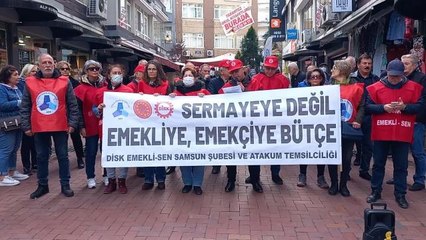 Disk Emekli-Sen Samsun Şube Başkanı Kutlu: "Emeklilere Yapılacak Zam 2 Ekmek, 1 Litre Sıvı Yağ, Ev Kirasının 15'te 1'i Anlamına Gelecek"