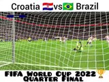 Croatia vs Brazil FIFA World Cup 2022 Quarter Final.
