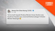 Kerajaan Perpaduan | Steven Sim ikrar bantu Anwar pulih ekonomi negara