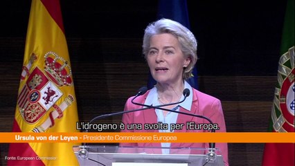 Ue, Von der Leyen "Sull'idrogeno obiettivi ambiziosi"