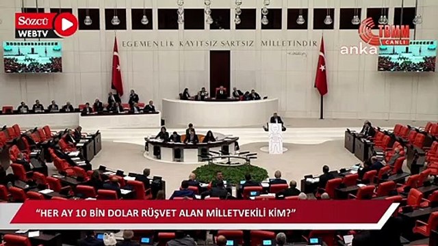 Özkan Yalım: Her ay 10 bin dolar rüşvet alan milletvekili kim?