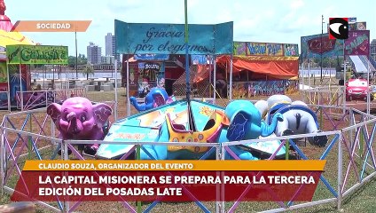 La capital misionera se prepara para la tercera edición del Posadas Late