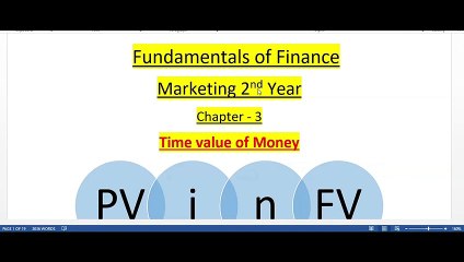 Time Value of money Class -2#Fundamental of Finance #Marketing 2nd Year#Helpsir#helpsir