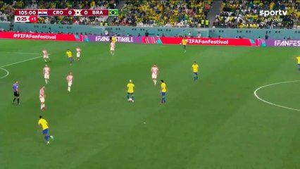 El golazo con el que Neymar rescató a Brasil ante Croacia