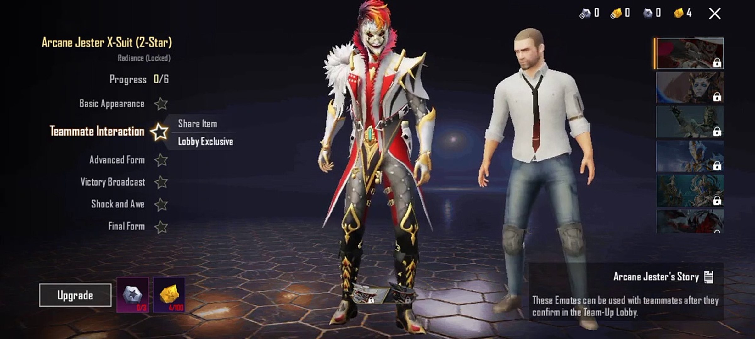 PUBG mobile new X suit | Pubg Mobile New Joker X suit  |