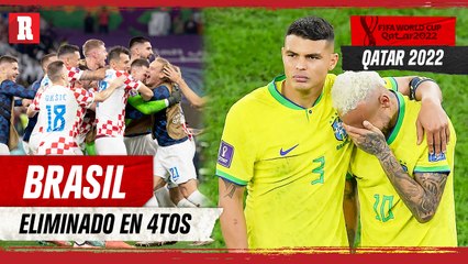 Brasil FUERA de Qatar a manos de CROACIA