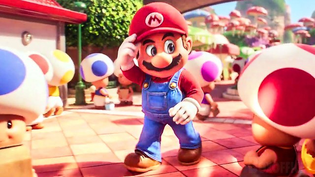 SUPER MARIO BROS Le Film Mario arrive au Royaume Champignon Extrait