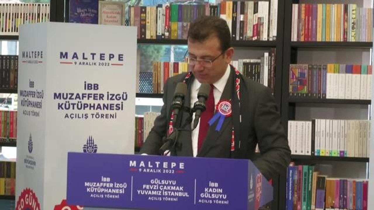 İmamoğlu: "Hiçbir Kişi, Aile, Dernek, Vakıf, Parti, Cemaat, Tarikat Milli Egemenliğin Üstünde Olamaz"