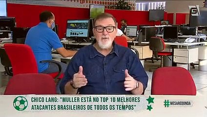 Chico Lang coloca Muller como um dos maiores atacantes da história