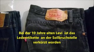 gefakte 501 Levi Strauss auf Amazon