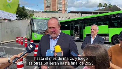 Las nuevas guaguas adquiridas por Titsa