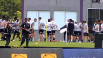 Imagens do treino do Corinthians desta terça-feira