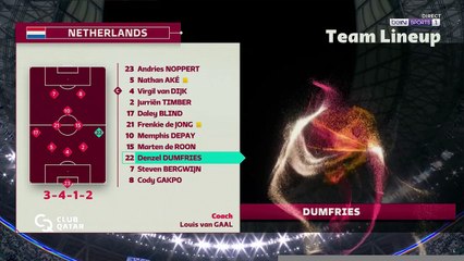 Les XI de départ de Pays-Bas - Argentine