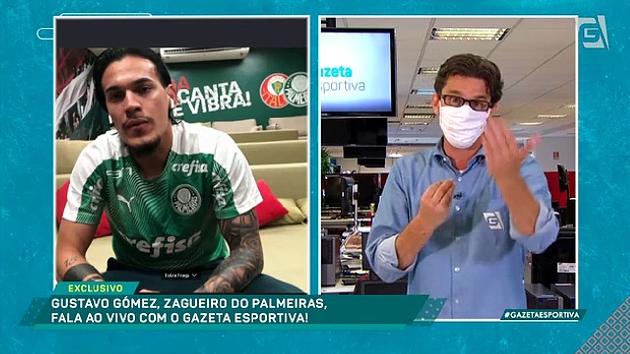 Gustavo Gómez fala sobre Palmeiras e ídolos no futebol