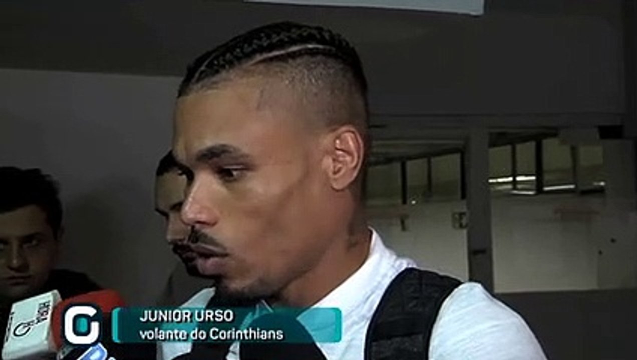 Jogadores do Corinthians analisam o empate diante do Palmeiras