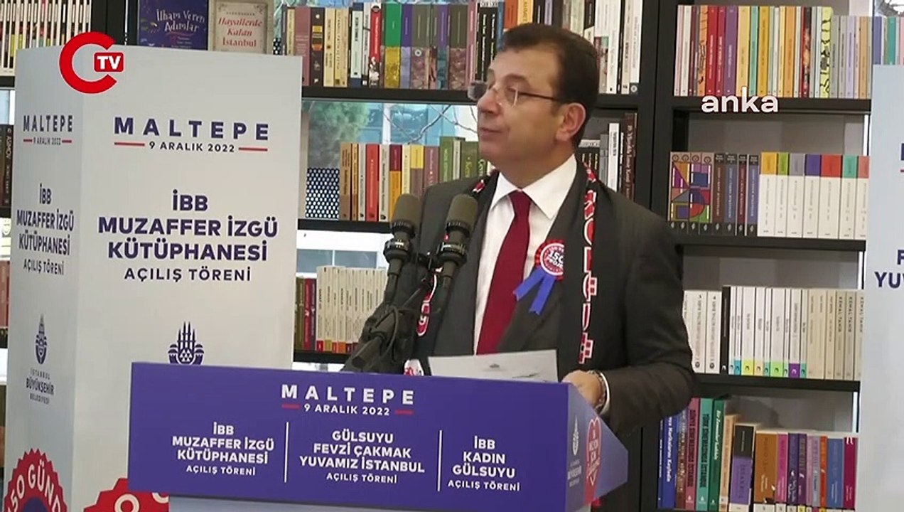 İBB Başkanı Ekrem İmamoğlu: "Hiçbir kişi, aile, dernek, vakıf, parti, cemaat, tarikat milli egemenliğin üstünde olmaz ve olamaz."
