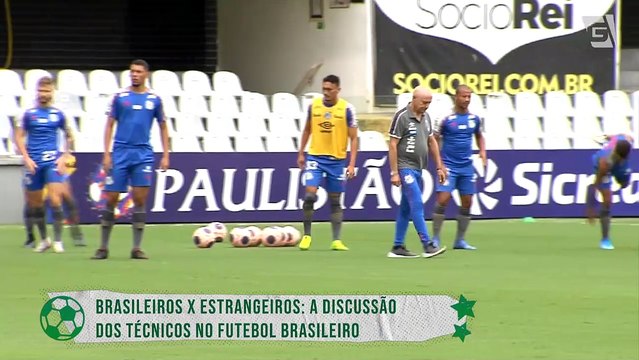 Técnicos estrangeiros dominam liderança do Brasileirão