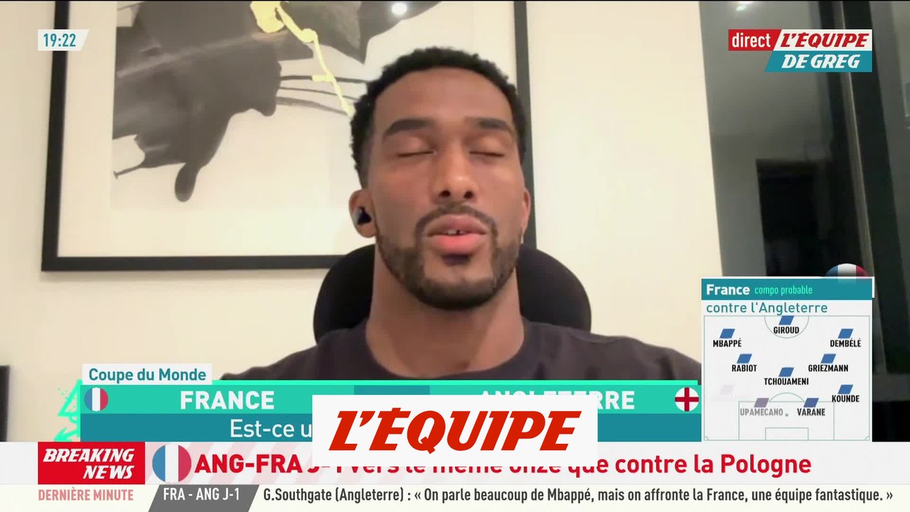 Distin : « France-Angleterre ? On devrait voir des buts » - Foot - CM 2022