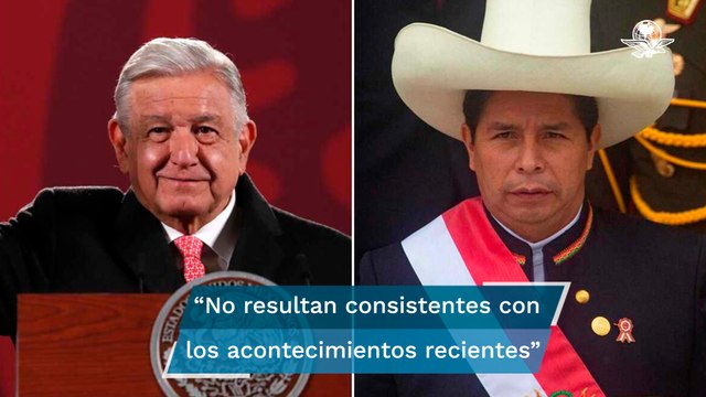 Perú rechaza la injerencia de México en sus asuntos internos 