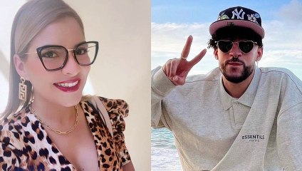 Saraí Espinal feliz porque Bad Bunny se retira temporalmente de la música