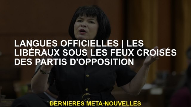 Langues officielleslibéraux sous les feux croisés des partis d'opposition