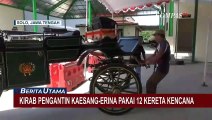 12 Kereta Kencana Sudah Berada di Mapolresta Solo, Siap untuk Kirab Kaesang-Erina!