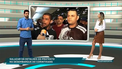 Tiago Salazar traz os bastidores do protesto da torcida do Corinthians