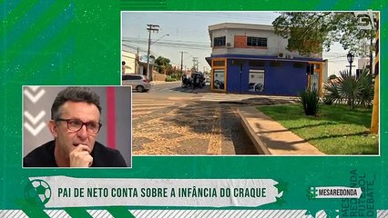 Neto se emociona no Mesa Redonda - conheça a origem do craque!